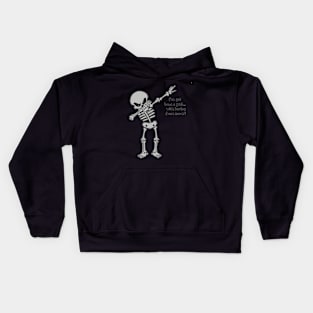 Skeleton Dubbing Kids Hoodie